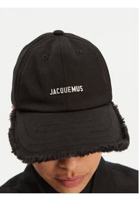 JACQUEMUS Czapka z daszkiem 23E235AC452-5012 Czarny. Kolor: czarny. Materiał: bawełna, materiał