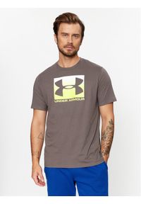 Under Armour T-Shirt Ua Boxed Sportstyle Ss 1329581 Szary Loose Fit. Kolor: szary. Materiał: bawełna, syntetyk