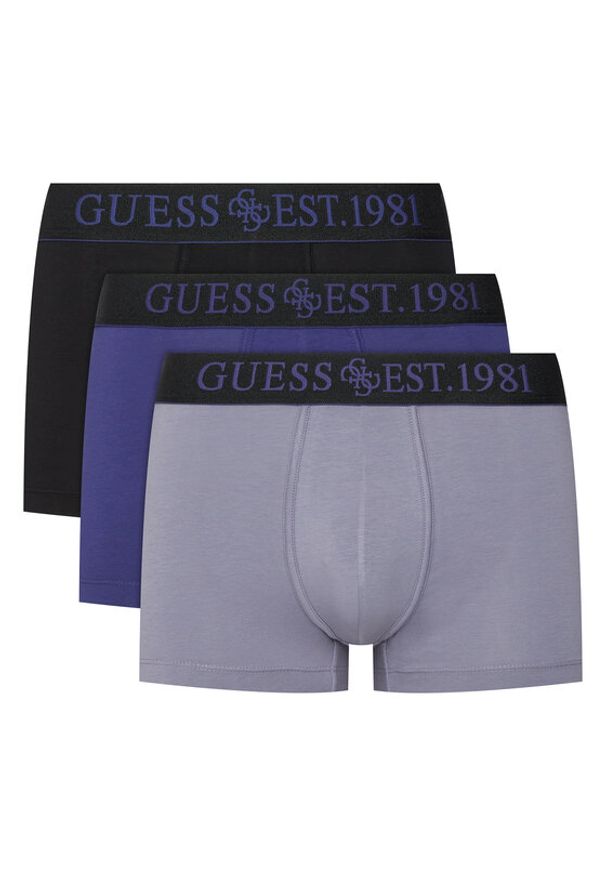 Guess Komplet bokserek U6GG03 K6YW1 Kolorowy. Materiał: bawełna. Wzór: kolorowy