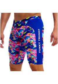 FUNKY TRUNKS - Spodenki do pływania Jammery Funky Trunks Wet Wave. Kolor: wielokolorowy #1