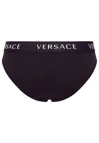 VERSACE - Versace Figi klasyczne Logo AUD04071 Czarny. Kolor: czarny. Materiał: bawełna