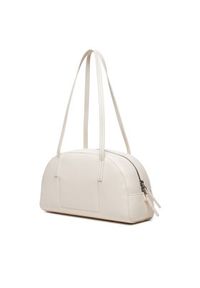 Calvin Klein Torebka Ck Glide Elongated Shoulder Bag K60K612819 Biały. Kolor: biały. Materiał: skórzane #4