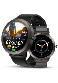 JG Smart - SMARTWATCH ZEGAREK Z GPS MENU PL ROZMOWY SPORT PULS IP68 SMART WATCH AMOLED. Rodzaj zegarka: smartwatch. Styl: sportowy