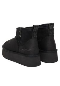 Replay - REPLAY Śniegowce GWF5A.000.C0007T Czarny. Kolor: czarny. Materiał: zamsz, skóra #3