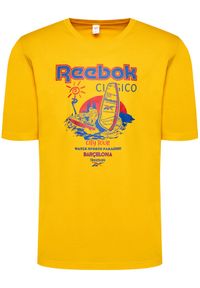 T-Shirt Reebok. Kolor: żółty #1