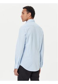 TOMMY HILFIGER - Tommy Hilfiger Koszula MW0MW40524 Błękitny Slim Fit. Kolor: niebieski. Materiał: bawełna #3