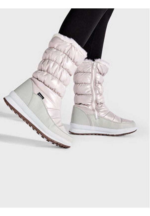 CMP Śniegowce Holse Wmn Snow Boot Wp 39Q4996 Beżowy. Kolor: beżowy. Materiał: materiał