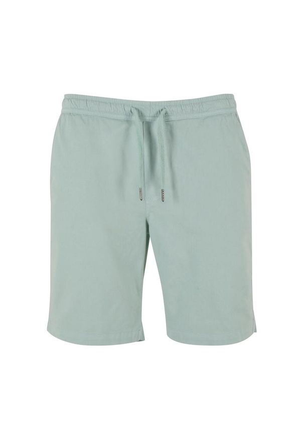 Urban Classics - Shorty Męskie Twill Rozciągliwe 2pak. Kolor: brązowy, zielony, wielokolorowy. Sport: turystyka piesza