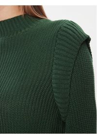 Brave Soul Sukienka dzianinowa LKD-274HARINGTOA Zielony Regular Fit. Kolor: zielony. Materiał: wiskoza #7