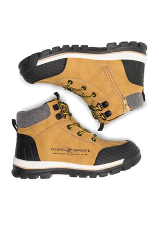 Beverly Hills Polo Club Trapery AVO-80857-006 Brązowy. Kolor: brązowy. Materiał: materiał