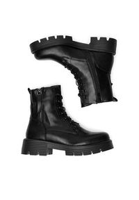 DeeZee Trzewiki WS6119-30 Czarny. Kolor: czarny. Materiał: materiał #2