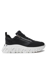 DKNY Sneakersy Lakelyn K4487528 Czarny. Kolor: czarny. Materiał: skóra #1