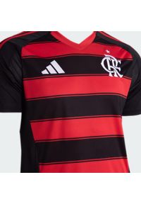 Adidas - Koszulka CR Flamengo 25 Home. Kolor: czarny. Materiał: materiał