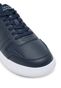 TOMMY HILFIGER - Tommy Hilfiger Sneakersy Modern Lightcup FM0FM05529 Granatowy. Kolor: niebieski. Materiał: skóra #2