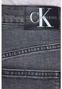 Calvin Klein Jeans Jeansy J20J217543.4890 damskie high waist. Stan: podwyższony. Kolor: szary #2