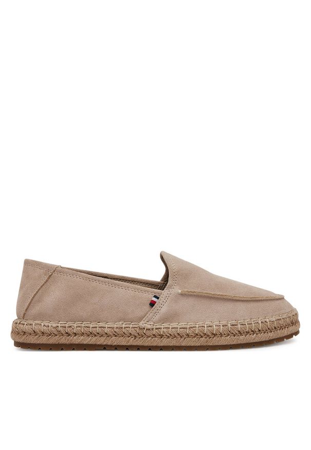 TOMMY HILFIGER - Espadryle Tommy Hilfiger. Kolor: beżowy