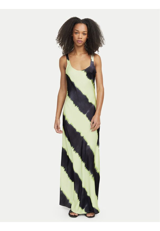 JJXX Sukienka letnia Palma 12270973 Zielony Relaxed Fit. Kolor: zielony. Materiał: syntetyk. Sezon: lato