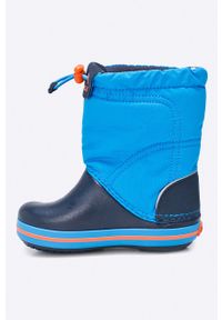 Crocs obuwie zimowe Crocband Lodge 203509 kolor niebieski 203509.OCEAN.NAVY-OCEAN/NAVY. Nosek buta: okrągły. Kolor: niebieski. Materiał: guma. Sezon: zima #4