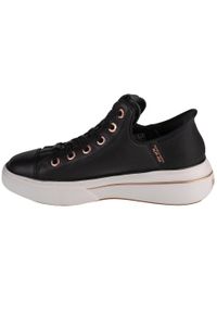 skechers - Buty sportowe Sneakersy damskie, Slip-Ins: Snoop One - OG Leather. Kolor: czarny. Model: Skechers Sport. Sport: turystyka piesza