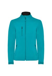 ROLY - Damska Kurtka Soft Shell Nebraska. Kolor: niebieski