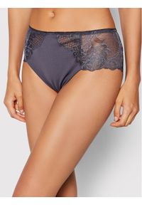 Triumph Figi klasyczne Wild Peony Florale Maxi 10209626 Szary. Kolor: szary. Materiał: syntetyk #1