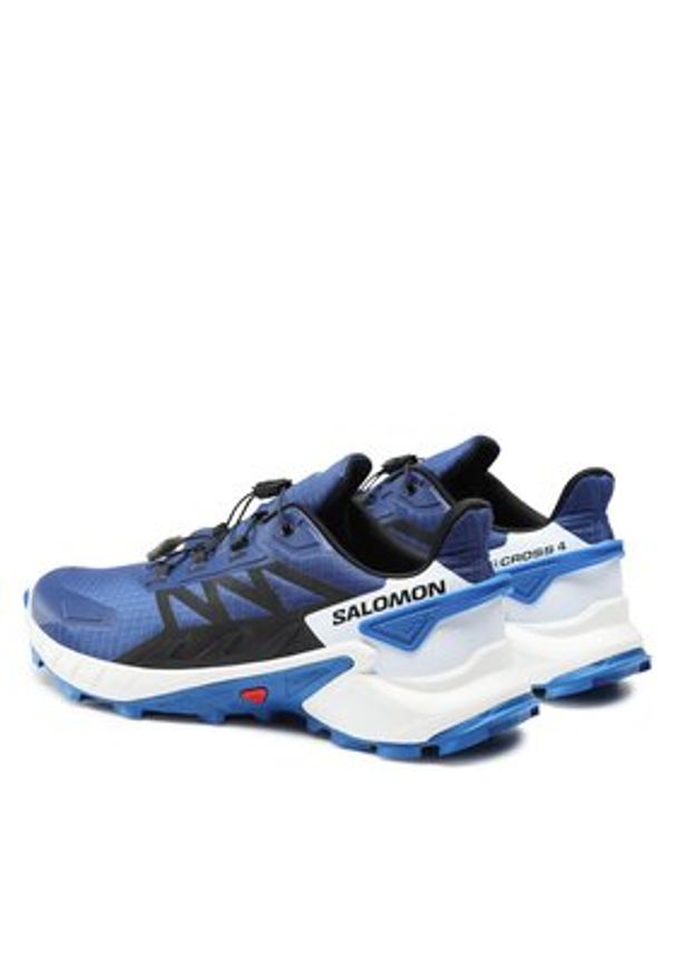 salomon - Salomon Buty do biegania Supercross 4 L47315700 Niebieski. Kolor: niebieski. Materiał: syntetyk