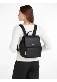 Calvin Klein Plecak Ck Must Campus Backpack-Nylon K60K611538 Czarny. Kolor: czarny. Materiał: nylon