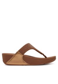 Japonki FitFlop. Kolor: brązowy #1