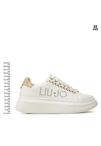 Liu Jo Sneakersy Babol 02 4F4755 EX096 Biały. Kolor: biały. Materiał: skóra #6