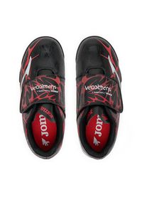 Joma Buty do piłki nożnej Super Copa Jr 2501 SCJS2501TFV Czarny. Kolor: czarny. Materiał: skóra