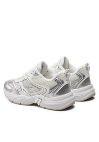 Calvin Klein Jeans Sneakersy Retro Tennis Low Lace Mh Ml Mtl YW0YW01463 Biały. Kolor: biały. Materiał: skóra #4