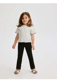 Reserved - Prążkowane legginsy z bawełny 2 pack - wielobarwny. Materiał: prążkowany, bawełna