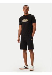 Karl Lagerfeld - KARL LAGERFELD Szorty sportowe 705783 562917 Czarny Regular Fit. Kolor: czarny. Materiał: bawełna. Styl: sportowy #2