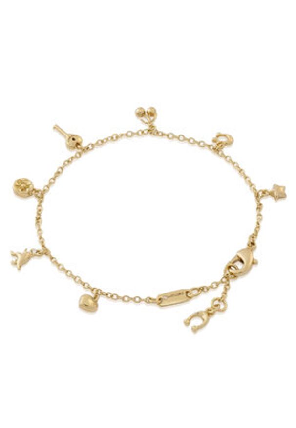 Coach Bransoletka 37557551 Złoty. Materiał: metalowe. Kolor: złoty