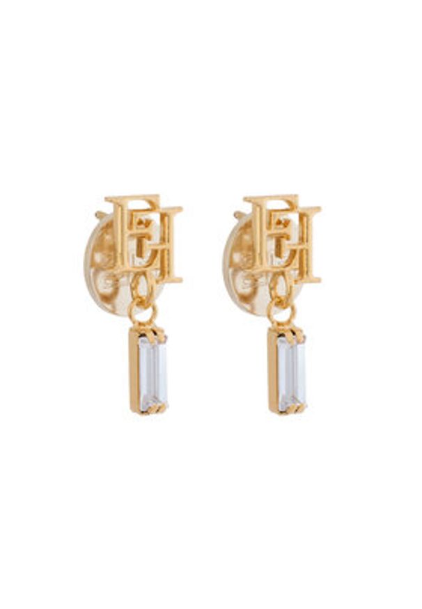 Elisabetta Franchi Kolczyki OR-14M-56E2-V140 Złoty. Materiał: metalowe. Kolor: złoty