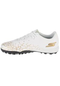 skechers - Buty piłkarskie turfy męskie, Skx 1.5 Academy TF. Kolor: biały. Sport: piłka nożna