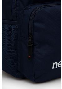 New Balance plecak kolor granatowy duży z nadrukiem. Kolor: niebieski. Wzór: nadruk #4