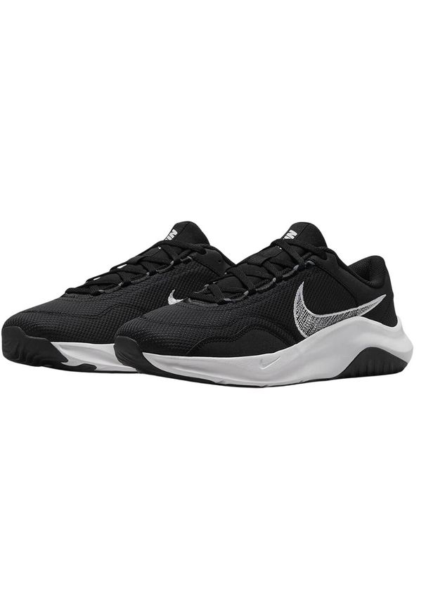 Nike - Męskie Buty Sportowe Legend Essential 3 Next Nature. Kolor: czarny, biały, wielokolorowy. Sezon: zima. Styl: sportowy