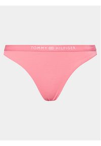 TOMMY HILFIGER - Tommy Hilfiger Dół od bikini UW0UW05315 Różowy. Kolor: różowy. Materiał: syntetyk #4