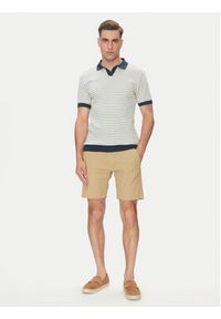 INDICODE Polo Toxi 41-130 Beżowy Regular Fit. Typ kołnierza: polo. Kolor: beżowy. Materiał: bawełna #4