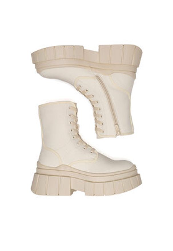 DeeZee Trzewiki HY305-16 Beżowy. Kolor: beżowy. Materiał: materiał