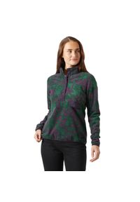 Damska bluza dresowa Helly Hansen Maridalen. Kolor: czarny. Materiał: dresówka. Wzór: nadruk. Sport: turystyka piesza