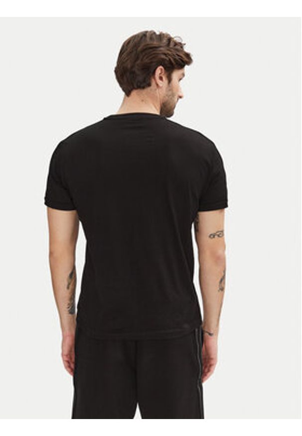 EA7 Emporio Armani T-Shirt 7M000138 AF10375 UC001 Czarny Regular Fit. Kolor: czarny. Materiał: bawełna