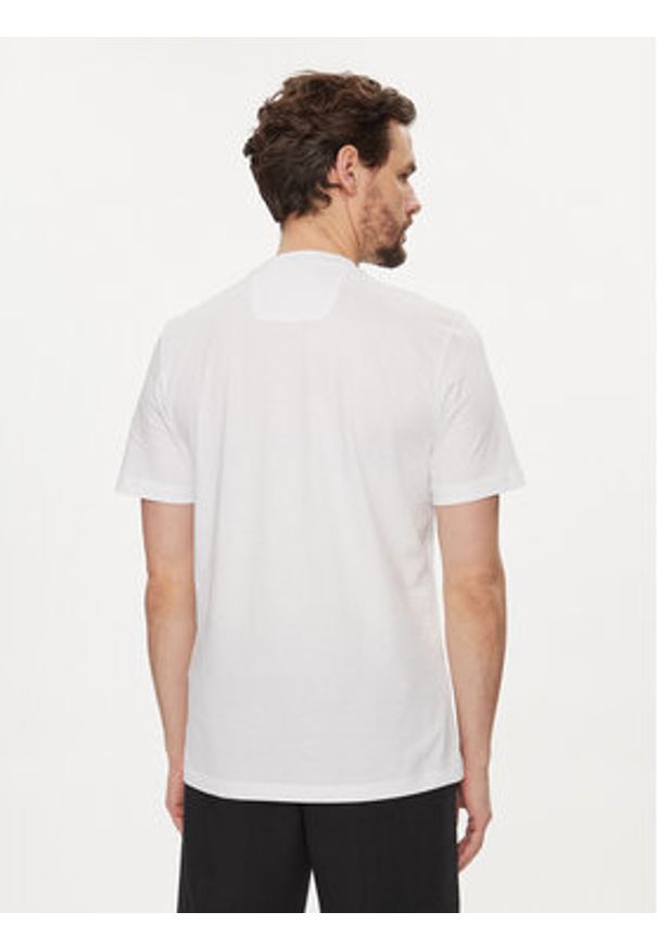 BOSS - Boss T-Shirt Tee 1 50506344 Biały Regular Fit. Kolor: biały. Materiał: bawełna