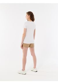 outhorn - Gładki t-shirt damski. Materiał: jersey, elastan, bawełna. Wzór: gładki #4
