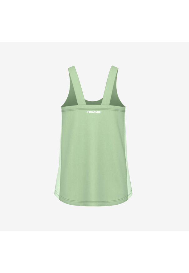 Head - SPIRIT Tank Top Girls. Kolor: zielony. Sport: tenis