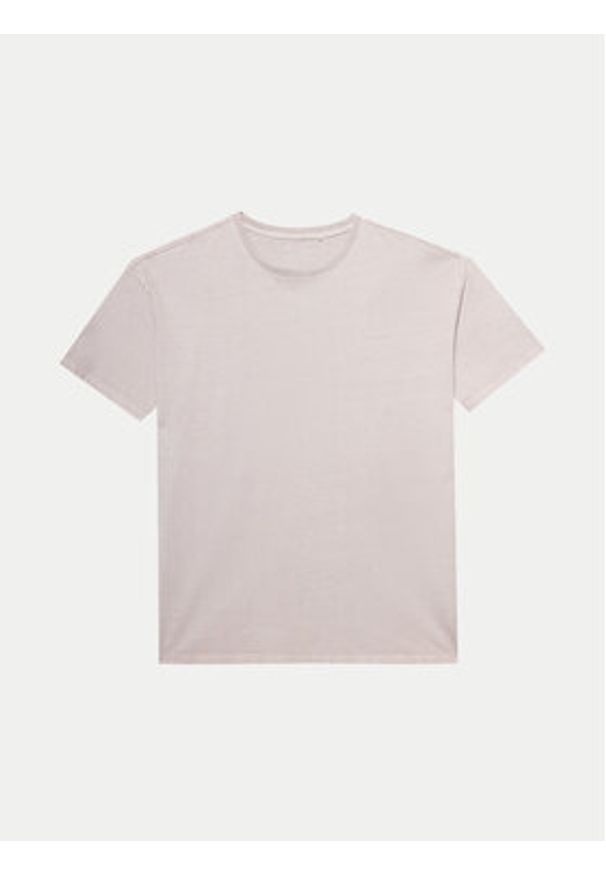 4f - 4F T-Shirt 4FWSS24TTSHM1316 Beżowy Oversize. Kolor: beżowy. Materiał: bawełna