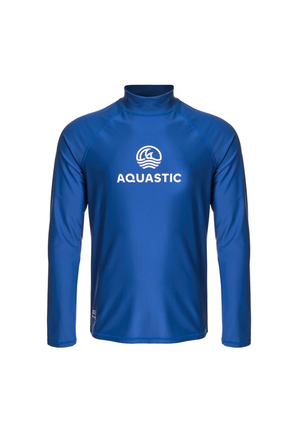 Longsleeve do pływania AQUASTIC UV 50+ UPF Rimos. Kolor: niebieski