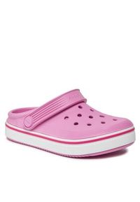 Crocs Klapki Crocs Crocband Clean Clog Kids 208477 Różowy. Kolor: różowy #7