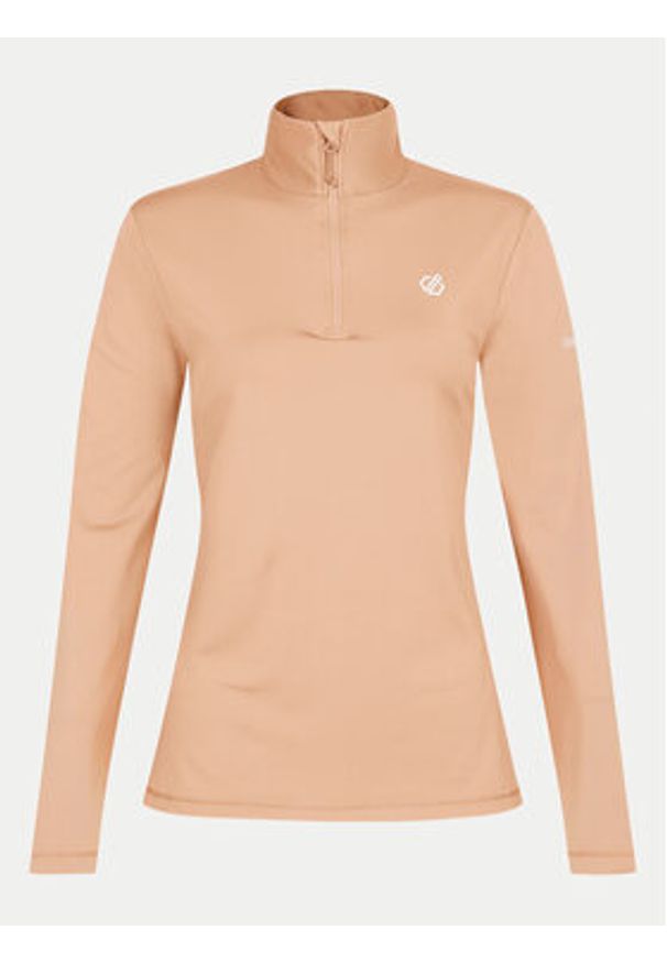 Dare2B Bluza techniczna Lowline II DWL452 Beżowy Slim Fit. Kolor: beżowy. Materiał: syntetyk